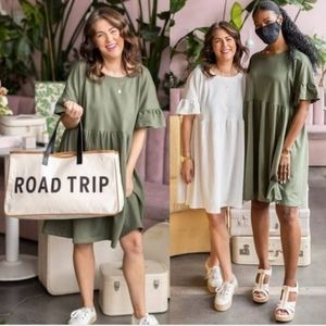 Jillian Harris Road trip dress